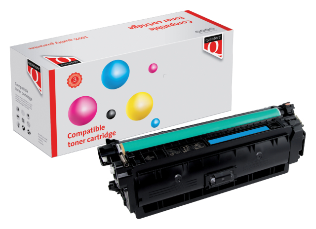 Cartouche toner Quantore alternative pour HP CF361A 508A bleu