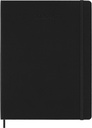 Agenda 2025/2026 Moleskine 18M Planner Weekly 7 jours/1 page XL CR noir