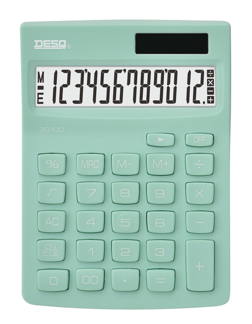 Calculatrice Desq Compact menthe