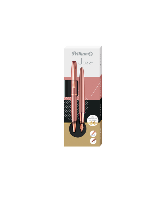 Set d'écriture Pelikan Jazz Noble Elegance K36+P36 rose