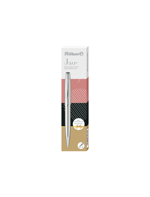 Stylo bille Pelikan Jazz Noble Elegance K36 Medium Silver