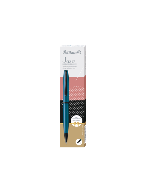 Stylo bille Pelikan Jazz Noble Elegance K36 Medium Aquamarine