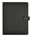 Schrijfmap DESQ voor tablet 7"-10" met sluitclip zwart
