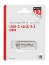 Clé USB Quantore USB-C 3.1 16Go argent