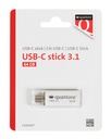 Clé USB 3.1 Quantore USB-C 64Go argent