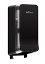 Distributeur papier toilette Satino JT3 Hyginity système rouleau duo noir 333423