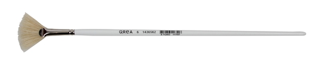 Waaierpenseel Qrea varkenshaar nr 6