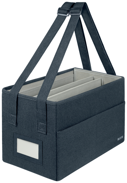 Sac de rangement Leitz tissu 200x210x355mm gris