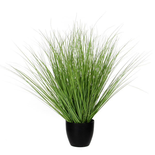 Plante artificielle Mica Graminée Pot plastique Ø14,5 68x50cm