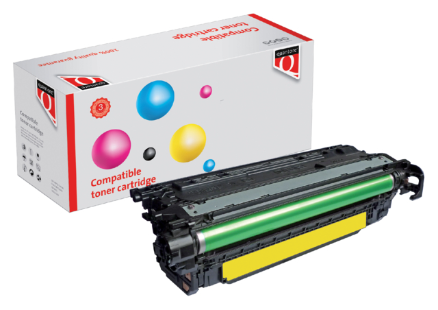 Cartouche toner Quantore alternative pour HP CE262A 648A jaune