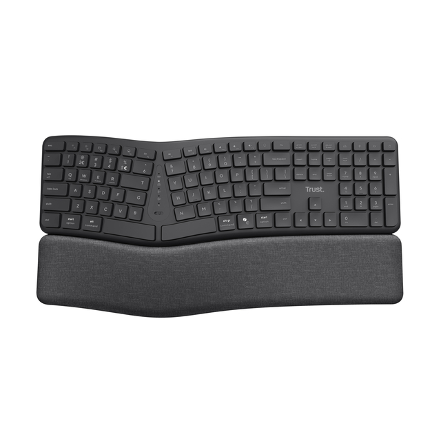 Toetsenbord Trust Keyra Ergo Multi draadloos QWERTY