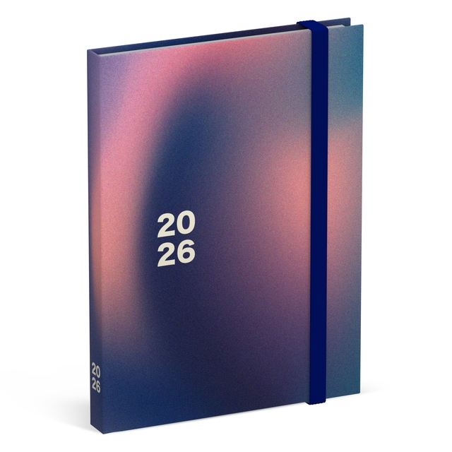 Agenda 2026 Lannoo 110x150 Gradient 7 jours/2 pages