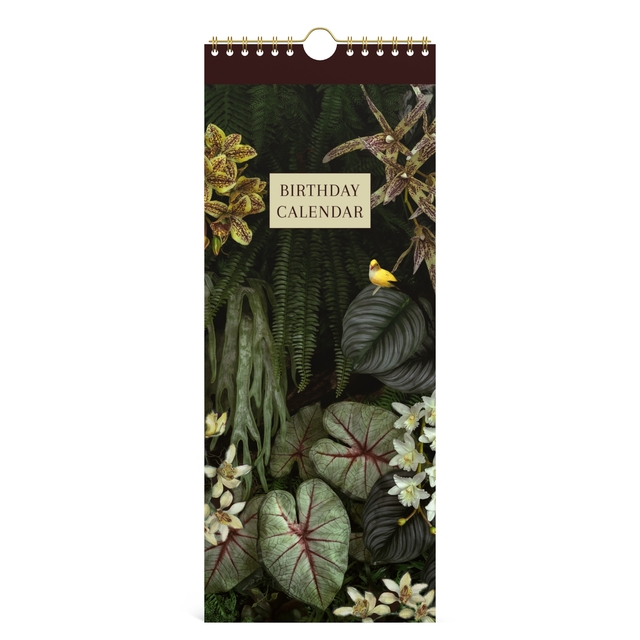 Verjaardagskalender Lannoo 130x325 Botanic