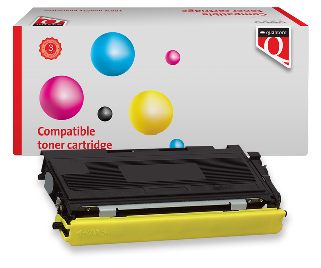 Toner Quantore alternatief tbv brother TN-2005 Zwart jumbo