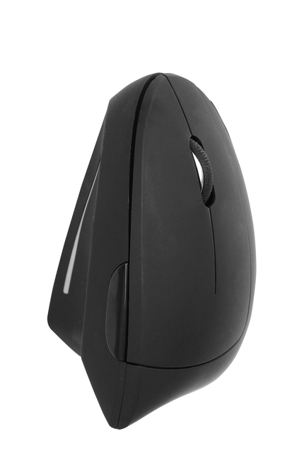 Souris Quantore ergonomique sans fil adaptateur USB-A noir