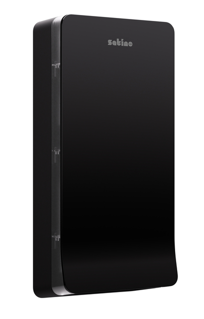 Distributeur essuie-mains Satino PT3 Hyginity 333411 XL noir