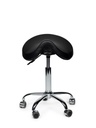 Siège amazone Office Premium bas roulette dure noir