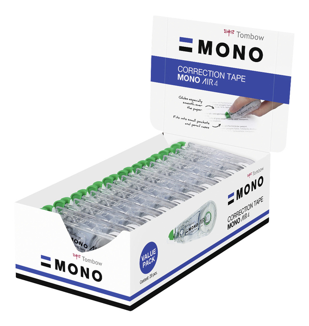 Correcteur Tombow MONO 4,2mmx10m 20 pièces