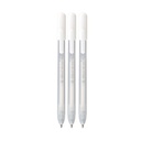 Gelschrijver Sakura Gelly Roll Classic 08 klikfunctie set à 3  wit