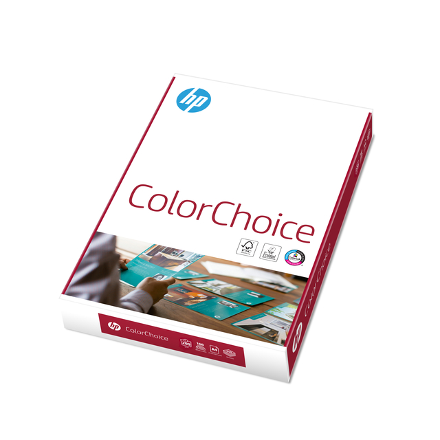 Kleurenlaserpapier HP Color Choice A4 200gr wit 250vel