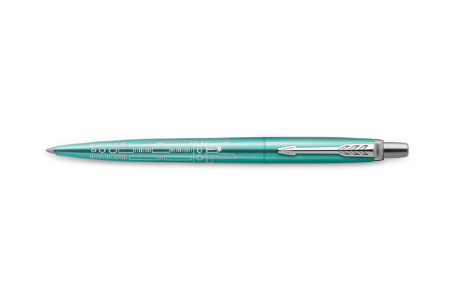 Stylo bille Parker Jotter Edition spéciale Miami Turquoise CT Medium