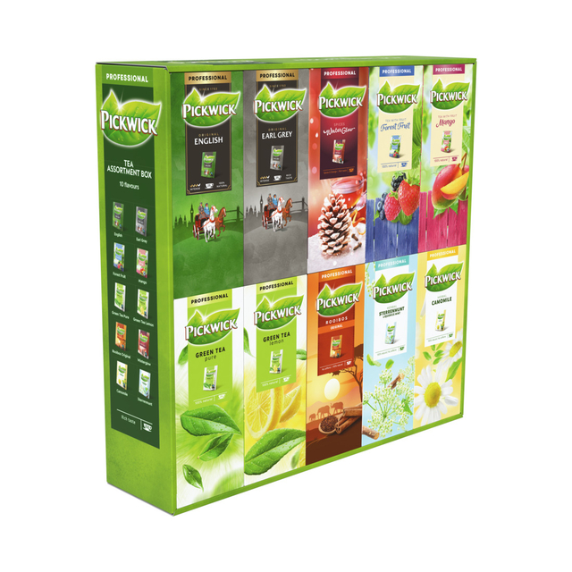 Thee Pickwick combibox 10x25 zakjes