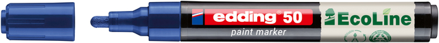Paintmarker edding 50 EcoLine op waterbasis 2-3mm blauw