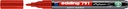Paintmarker edding 791 op alcoholbasis 1-2mm rood