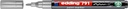 Paintmarker edding 791 op alcoholbasis 1-2mm zilver