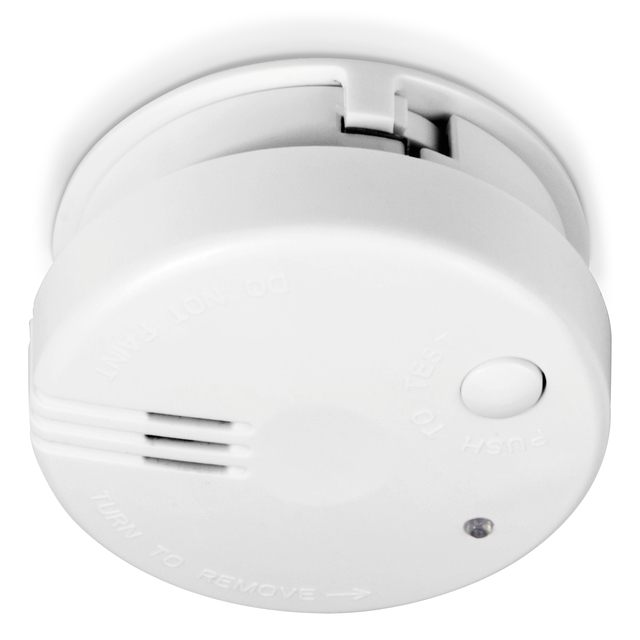 Détecteur de fumée Alecto Mini SA100 avec piles 5 ans blanc