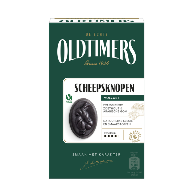 Bonbons Drop Oldtimers nœuds marins boîte 235g