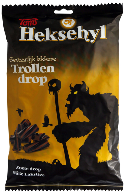 Bonbons Trollendrop Heksehyl sachet 1kg
