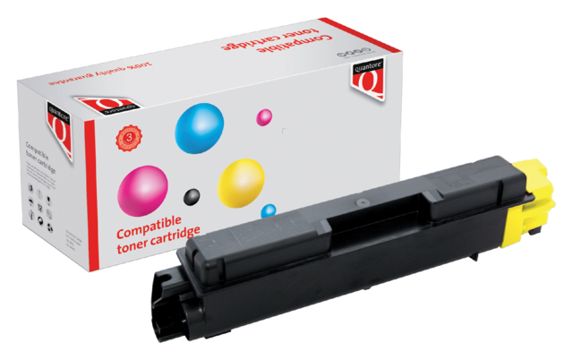 Toner Quantore alternative pour Kyocera TK-580Y jaune