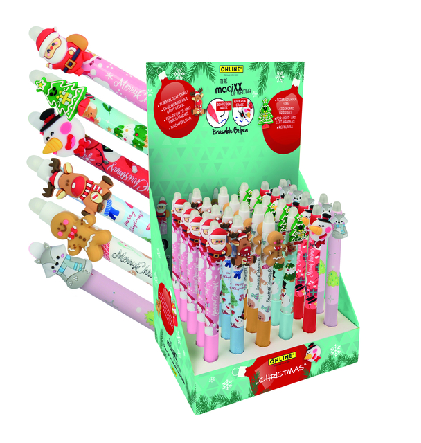 Gelschrijver Online Magixx X-mass 0.7mm assorti
