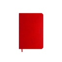 Notitieboek de KEMPEN Poppy 110x160mm blanco 160 pagina's 90gr rood