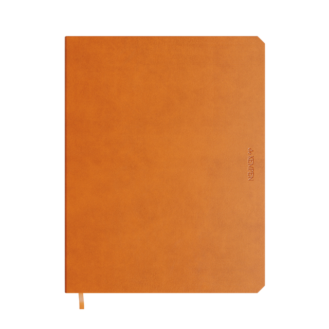 Carnet de notes De KEMPEN Sunset 171x220mm ligné 192 pages 90g orange