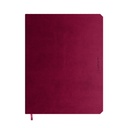 Carnet de notes De KEMPEN Amarone 171x220mm uni 192 pages 90g bordeaux