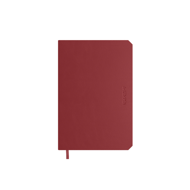 Carnet de notes De KEMPEN Amarone 110x160mm uni 160 pages 90g bordeaux