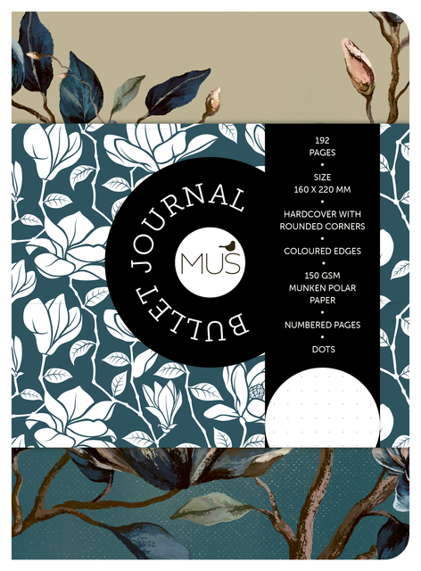 Mon Bullet Journal Magnolia dots 192 pages