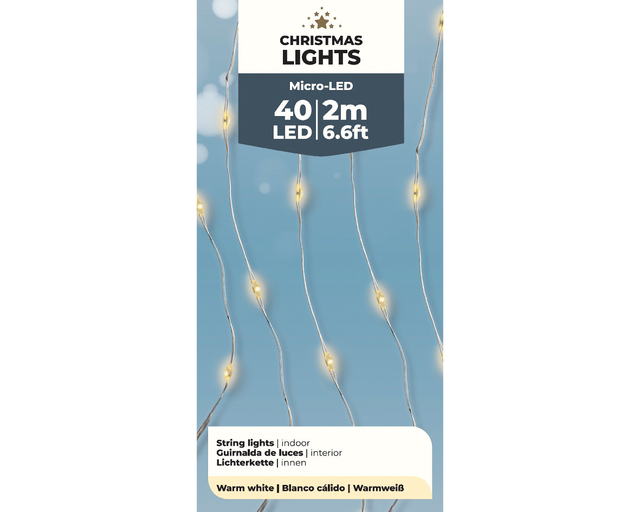 Strengverlichting Lumineo 195cm