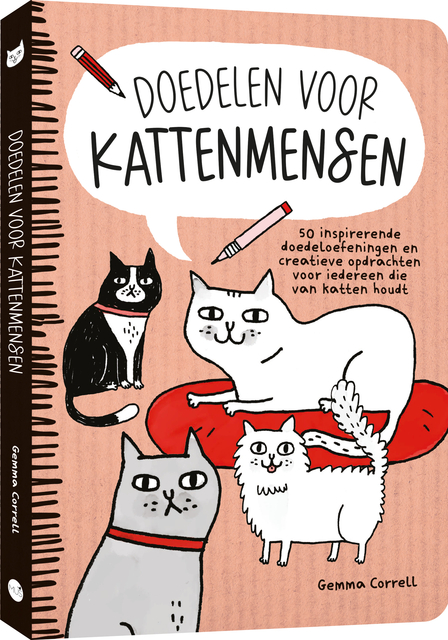 Album de dessin MUS Doedelen voor kattenmensen