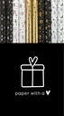 Papier cadeau Luxury Christmas 150x70cm