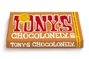 Chocolade Tony's Chocolonely melk karamel zeezout reep 90 gram