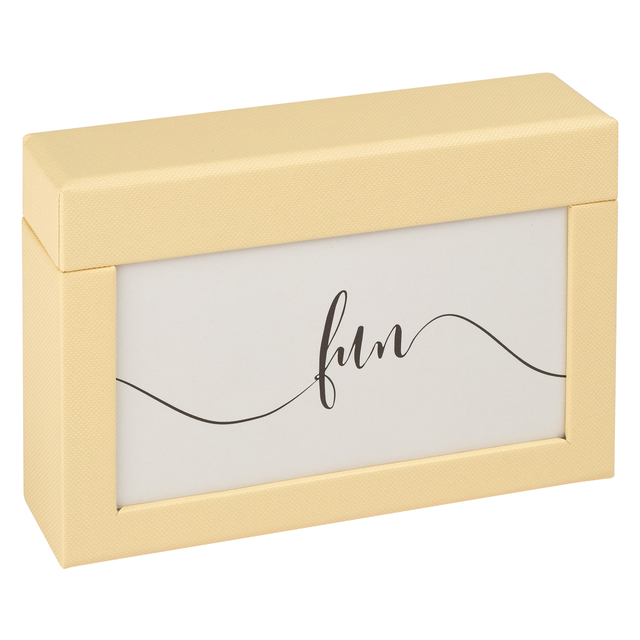 Boîte à photos walther design Fun 10x15cm 100 photos crème