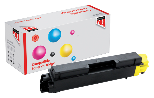 Toner Quantore alternatief tbv Kyocera TK-5140Y geel