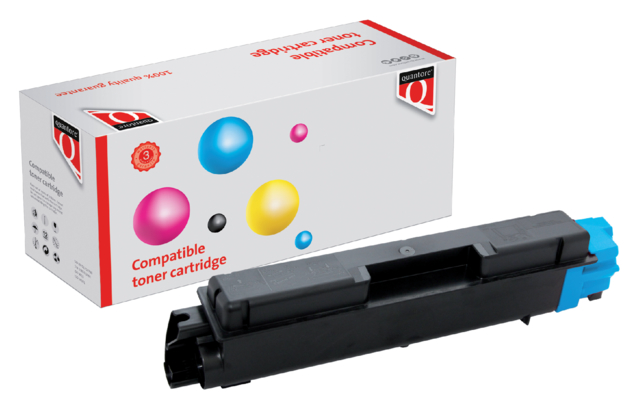 Toner Quantore alternatief tbv Kyocera TK-5150C blauw