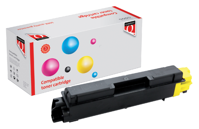 Toner Quantore alternatief tbv Kyocera TK-5150Y geel