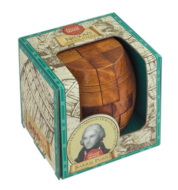 Puzzle cérébral Great Minds Nelson's Barrel Puzzle