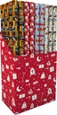 Papier cadeau Sint 200x70cm assorti