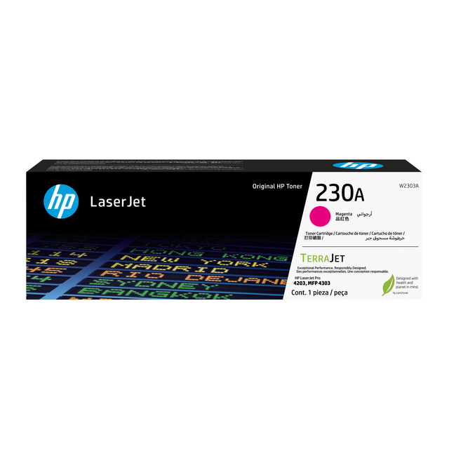 Cartouche toner HP W2303A 230A rouge